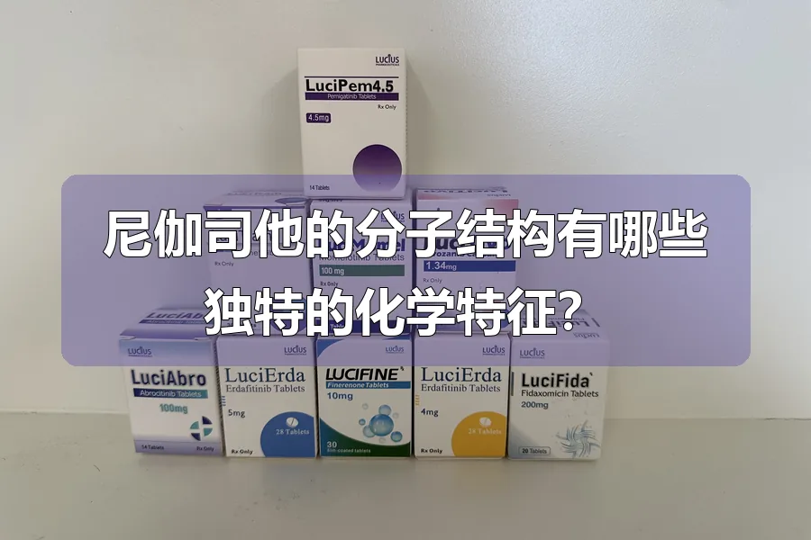 尼伽司他的分子结构有哪些独特的化学特征？
